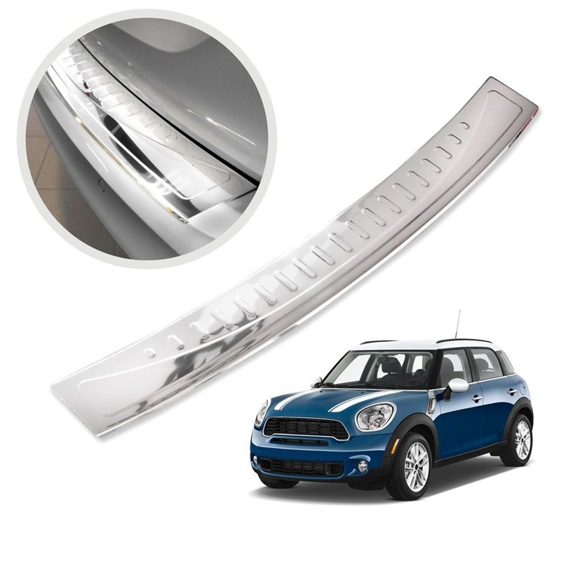 Rear bumper trim for MINI Countryman (R60) 2010-2016 | Chrome Stainless ste
