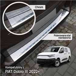 Listwa tylnego zderzaka do Fiat Doblo III 2022- | Stal nier