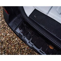 Rear bumper trim for MAN TGE I (2N | SY) 2017- Black ABS plastic Shiny