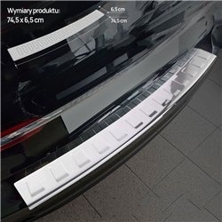 Rear bumper trim for Audi A6 Sedan V (C8 | 4K) 4D 2018-2024 Chrome Stainles