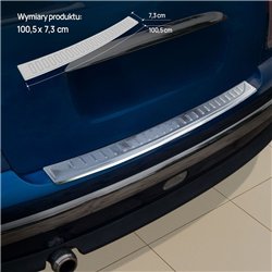 Rear bumper trim for MINI Countryman II (F60) 2017-2023 | Chrome Stainless