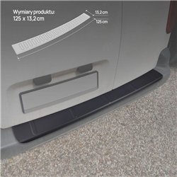 Rear bumper trim for Toyota Proace City I (K9) 2020- | Black ABS