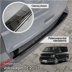 Listwa tylnego zderzaka Volkswagen VW Transporter (T6) 2015-2019 Czarn