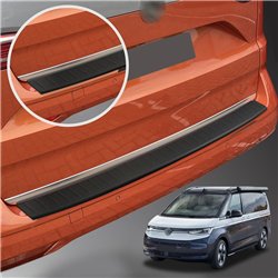 Rear bumper trim for Volkswagen VW California (T7) 2024- | Black ABS