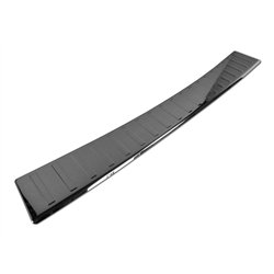 Rear bumper trim for Fiat Doblo III (510/511) 2022- | Black chrome Stainles