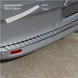 Rear bumper trim for Ford Tourneo Custom I (V362) 2012-2023 | Chrome Stainl