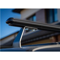 Roof rack for Volkswagen VW ID. Buzz (EB/EBN) 2022- | Heavy Duty Black Alum