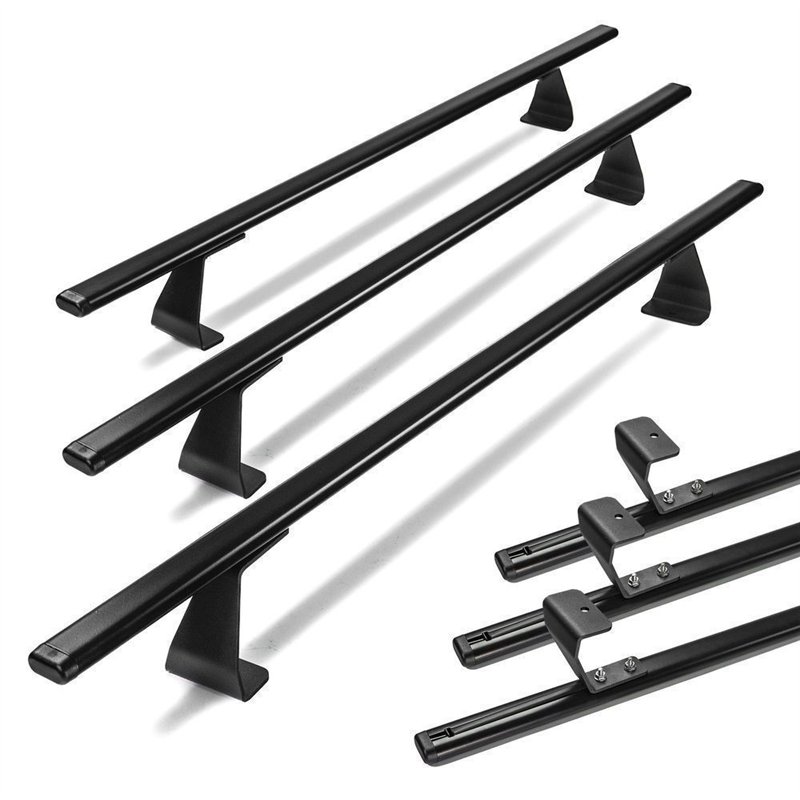 Roof rack for Opel Vivaro A (X83) 2001-2014 | Heavy Duty Black Steel
