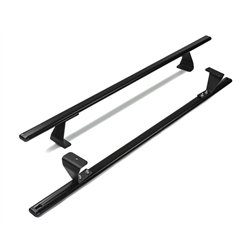 Roof rack for Volkswagen VW Caravelle (T5) 2003-2015 | Heavy Duty Black Ste