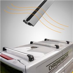 Roof rack for Ford Tourneo Custom II (V710) 2023- | Elegance V3 Lite Silver