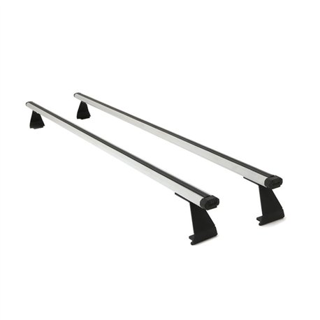 Roof rack for Ford Transit Custom II (V710) 2023- | Heavy Duty Silver Alumi
