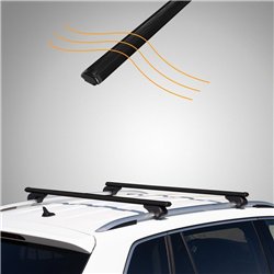 Roof rack for Infiniti FX37 II (S51) 2009-2013 | Boldbar Alpha V1 Black Alu