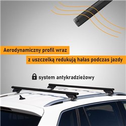 Roof rack for Volkswagen VW Polo Hatchback IV (6Q/9N/9N3) 5D 2001-2009 | Bo