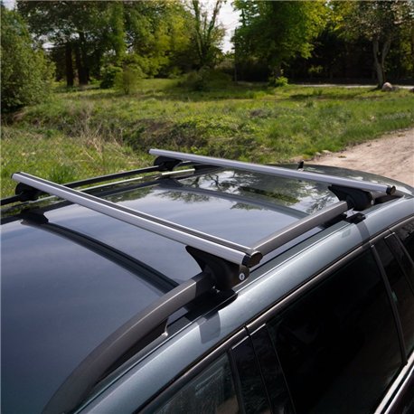 Roof rack for Universal product | Boldbar Alpha V1 uniwersalne Silver Alumi