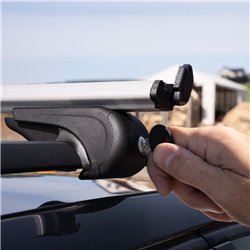 Roof rack for Universal product | Boldbar Alpha V1 uniwersalne Silver Alumi