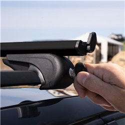 Roof rack for Universal product | Boldbar Alpha V1 uniwersalne Black Alumin