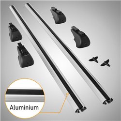 Roof rack for Mitsubishi Pajero IV (V80 | NS/NT) 5D 2007-2021 Boldbar Alpha