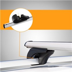 Roof rack for Renault Kangoo II (FW/KW) 2008-2022 | Boldbar Alpha V1 Lite S