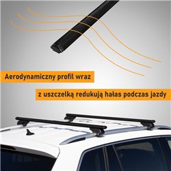 Bagażnik dachowy Nissan Murano II 2008-2015 Boldbar Alpha V1 Lit