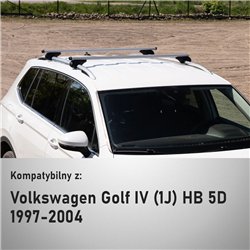 Bagażnik dachowy Volkswagen VW Golf Hatchback IV 5D 1997-2003 Bol