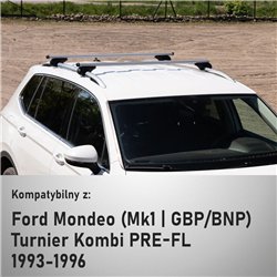 Bagażnik dachowy do Ford Mondeo Turnier Kombi I 1993-1996 | Boldb