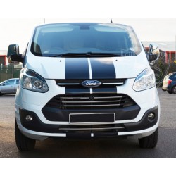 Front bumper strips Ford Transit Custom PRE-FL 2012-2017 Chrome