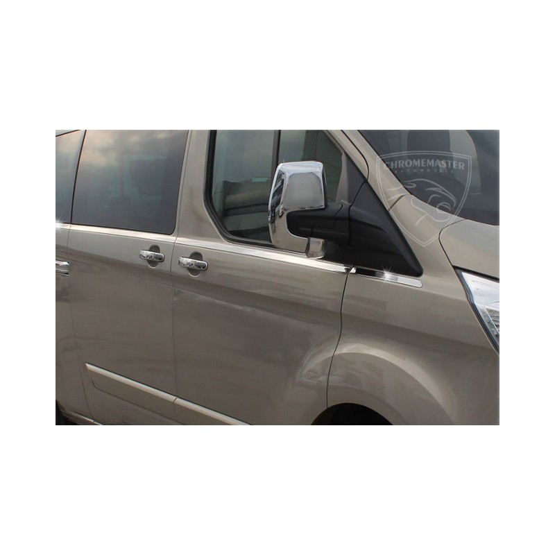 Side Window Moldings Ford Transit Custom V362 2012-2023 Chrome