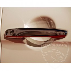 Nakładki na klamki drzwi do Mitsubishi Outlander II 2006-2012 Stal