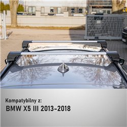 Bagażnik dachowy do BMW X5 (F15) 2013-2018 | Elegance V2