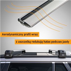 Bagażnik dachowy do BMW X3 (G01) 2017-2024 | Elegance V2