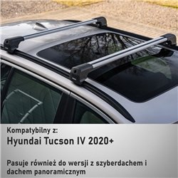 Bagażnik dachowy do Hyundai Tucson IV 2020- | Elegance V2 Al