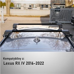 Bagażnik dachowy do Lexus RX IV 2016-2022 | Elegance V2 Alumi