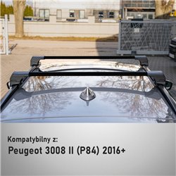 Bagażnik dachowy do Peugeot 3008 II 2016-2023 | Elegance V2 Al