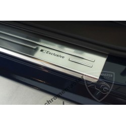 Nakładki progowe + grawer exclusive (stal szczotkowana) Mazda 6 III