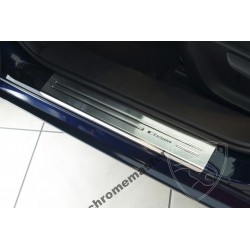 Nakładki progowe + grawer exclusive (stal szczotkowana) Mazda 6 III