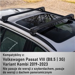 Bagażnik dachowy do Volkswagen VW Passat Variant Kombi VIII FL