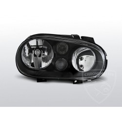 Headlamps for Volkswagen VW Golf 4 IV Black Tuning
