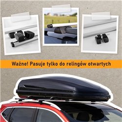 Bagażnik dachowy do Infiniti FX (S50) 2002-2008 | Solidbar BLT