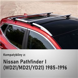 Bagażnik dachowy do Nissan Pathfinder I 1985-1996 | Solidb