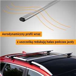 Bagażnik dachowy do Skoda Superb Kombi II 2010-2015 Solidbar BLT