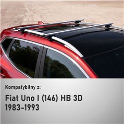 Bagażnik dachowy do Fiat Uno Hatchback I 3D 1983-1993