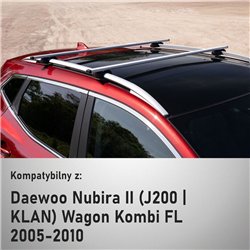 Bagażnik dachowy do Daewoo Nubira Wagon Kombi II FL 2005-2010