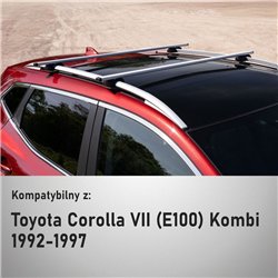 Bagażnik dachowy Toyota Corolla Kombi VII 1992-1997 | Solidbar BL