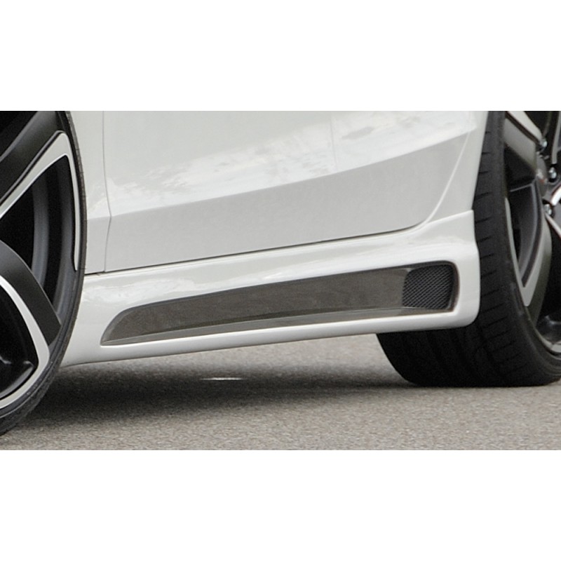 Dokładki progów Carbon Look Audi A4 B8
