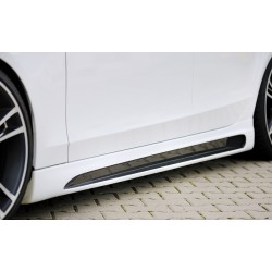 Dokładki progów Carbon Look Audi A4 B8