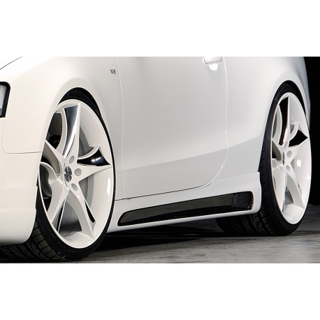 Dokładki progów Carbon Look Audi A5 B8