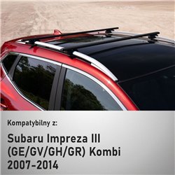 Roof rack for Subaru Impreza Hatchback IV (G4 | GP) XV 2010-2012 Solidbar B