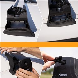 Bagażnik dachowy BMW 1 Seria Hatchback (E87) 5D 2004-2012 Elegance V3