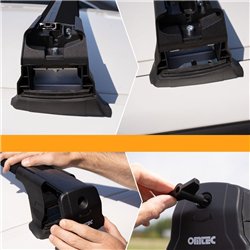 Roof rack for KIA Cee'd Hatchback II (JD) 5D 2012-2018 | Elegance V3 Lite B