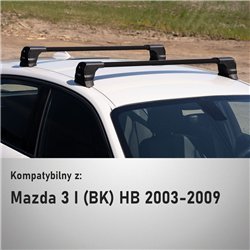 Bagażnik dachowy do Mazda 3 Hatchback I 2003-2009 | S